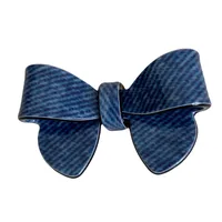 Femmes Géométrique Noeud D'Arc Style IG Mignon Feuilles D'acétate Pince À Cheveux main image 4