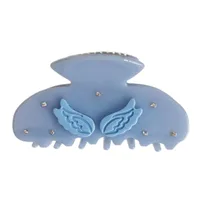 Femmes Ailes Style IG Sucré Feuilles D'acétate Pince À Cheveux Griffes De Cheveux main image 5