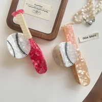 Femmes Baseball Mignon Vêtement De Rue Feuilles D'acétate Griffes De Cheveux main image 5