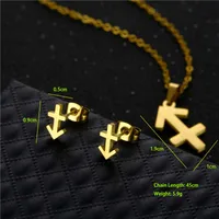 Simple Style Classic Style 201 Stainless Steel Constellation Women's Jewelry Set main image 6