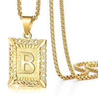 Letter Retro Classic Style Alloy Pendant Necklace Wholesale main image 5