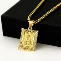 Letter Retro Classic Style Alloy Pendant Necklace Wholesale main image 1