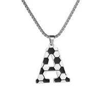 Letter Vintage Style Classic Style 304 Stainless Steel Pendant Necklace Plating Lobster Trigger Clasp Closure sku image 27