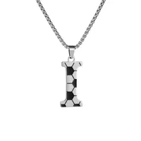 Letter Vintage Style Classic Style 304 Stainless Steel Pendant Necklace Plating Lobster Trigger Clasp Closure sku image 9