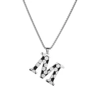 Letter Vintage Style Classic Style 304 Stainless Steel Pendant Necklace Plating Lobster Trigger Clasp Closure sku image 13