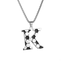 Letter Vintage Style Classic Style 304 Stainless Steel Pendant Necklace Plating Lobster Trigger Clasp Closure sku image 11