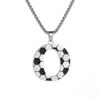 Letter Vintage Style Classic Style 304 Stainless Steel Pendant Necklace Plating Lobster Trigger Clasp Closure sku image 15