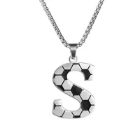 Letter Vintage Style Classic Style 304 Stainless Steel Pendant Necklace Plating Lobster Trigger Clasp Closure sku image 19