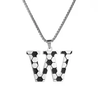 Letter Vintage Style Classic Style 304 Stainless Steel Pendant Necklace Plating Lobster Trigger Clasp Closure sku image 23