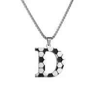 Letter Vintage Style Classic Style 304 Stainless Steel Pendant Necklace Plating Lobster Trigger Clasp Closure sku image 4