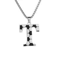 Letter Vintage Style Classic Style 304 Stainless Steel Pendant Necklace Plating Lobster Trigger Clasp Closure sku image 20