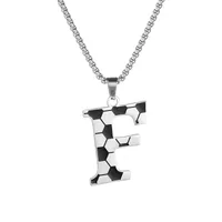 Letter Vintage Style Classic Style 304 Stainless Steel Pendant Necklace Plating Lobster Trigger Clasp Closure sku image 6