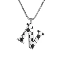 Letter Vintage Style Classic Style 304 Stainless Steel Pendant Necklace Plating Lobster Trigger Clasp Closure sku image 14