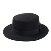 Women's Solid Color Flat Eaves Light Body British Style Fascinator Hats main image 4