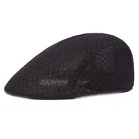 Unisex Solid Color Flat Eaves Vintage Style Vacation Beret Hat sku image 4