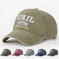 Unisexo Palabras Del Vocabulario/Nombre Aleros Curvos Bordado Casual Estilo Simple Ropa De Calle Gorra De Beisbol main image 1