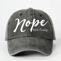 Unisex Vocabulary Words/Name Curved Eaves Embroidery Casual Simple Style Streetwear Baseball Cap sku image 1