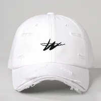 Unisex Geometric Curved Eaves Embroidery Casual Simple Style Streetwear Baseball Cap main image 2