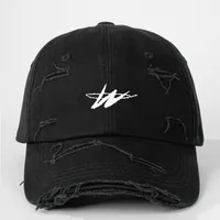 Unisex Geometric Curved Eaves Embroidery Casual Simple Style Streetwear Baseball Cap main image 3