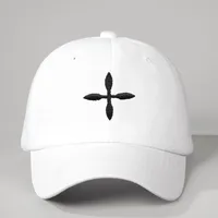 Unisex Cross Curved Eaves Embroidery Casual Simple Style Streetwear Baseball Cap main image 2