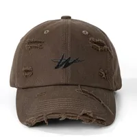 Unisex Geometric Curved Eaves Embroidery Casual Simple Style Streetwear Baseball Cap main image 4
