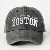 Unisexe Mots De Vocabulaire/Nom Avant-Toit Incurvé Broderie Décontractée Style Simple Vêtement De Rue Casquette De Baseball main image 2