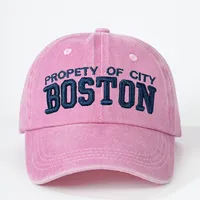 Unisexe Mots De Vocabulaire/Nom Avant-Toit Incurvé Broderie Décontractée Style Simple Vêtement De Rue Casquette De Baseball main image 4