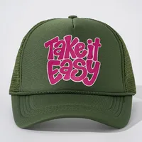 Unisexo Palabras Del Vocabulario/Nombre Aleros Curvos Bordado Casual Estilo Simple Ropa De Calle Gorra De Beisbol main image 3