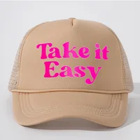 Unisexo Palabras Del Vocabulario/Nombre Aleros Curvos Bordado Casual Estilo Simple Ropa De Calle Gorra De Beisbol main image 2