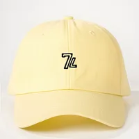 Unisex Number Curved Eaves Embroidery Casual Simple Style Streetwear Baseball Cap sku image 2