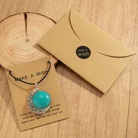 Geometric Moon Retro Classic Style Alloy Pendant Necklace Wholesale sku image 3