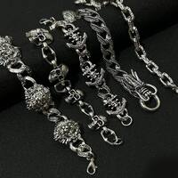 Cráneo Hip Hop Retro Aleación De Zinc Pulsera Venta Al Por Mayor main image 1
