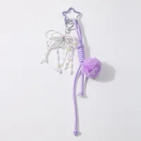 Dulce Resina Soga Aleación De Zinc Estrella Forma De Corazón Nudo Mujeres Colgante De Bolsa Llaveros main image 2