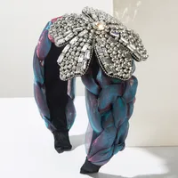 Femmes Fleur Princesse Style Vintage Chiffon Bande De Cheveux main image 3