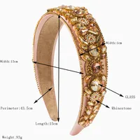 Femmes Fleur Mignon Sucré Chiffon Verre Bande De Cheveux main image 2