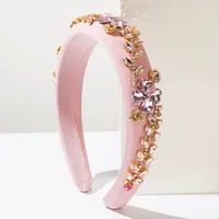 Women's Flower Cute Sweet Cloth Glass Hair Band sku image 3