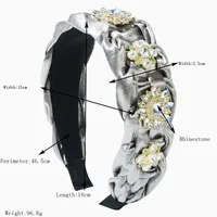 Women's Flower Cute Sweet Cloth Hair Band main image 2