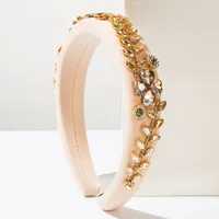 Women's Flower Cute Sweet Cloth Glass Hair Band sku image 5