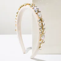 Women's Water Droplets Cute Sweet Cloth Glass Hair Band sku image 3