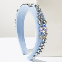 Women's Flower Cute Sweet Cloth Glass Hair Band sku image 4