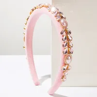 Women's Water Droplets Cute Sweet Cloth Glass Hair Band sku image 5