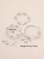 Plastique Alliage De Zinc Hawaïen Animal Bracelet De Cheville main image 2