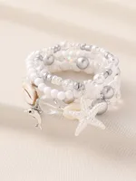 Plastic Zinc Alloy Hawaiian Animal Anklet main image 7