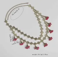 Women's Grape Cluster Ball Vintage Style Ethnic Style Zinc Alloy Rhinestone Hair Chain main image 2