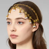 Women's Grape Cluster Ball Vintage Style Ethnic Style Zinc Alloy Rhinestone Hair Chain main image 3