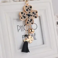 New Style Zinc Alloy Flower Women's Bag Pendant Keychain main image 3