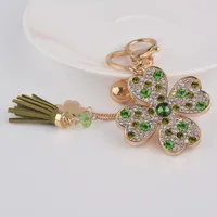 New Style Zinc Alloy Flower Women's Bag Pendant Keychain sku image 2