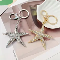 Style De Bande Dessinée Alliage De Zinc Pentacle Femmes Pendentif De Sac Porte-Clés main image 3