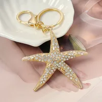 Cartoon Style Zinc Alloy Pentagram Women's Bag Pendant Keychain sku image 2