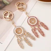 European Style Alloy Dreamcatcher Women's Bag Pendant Keychain main image 3